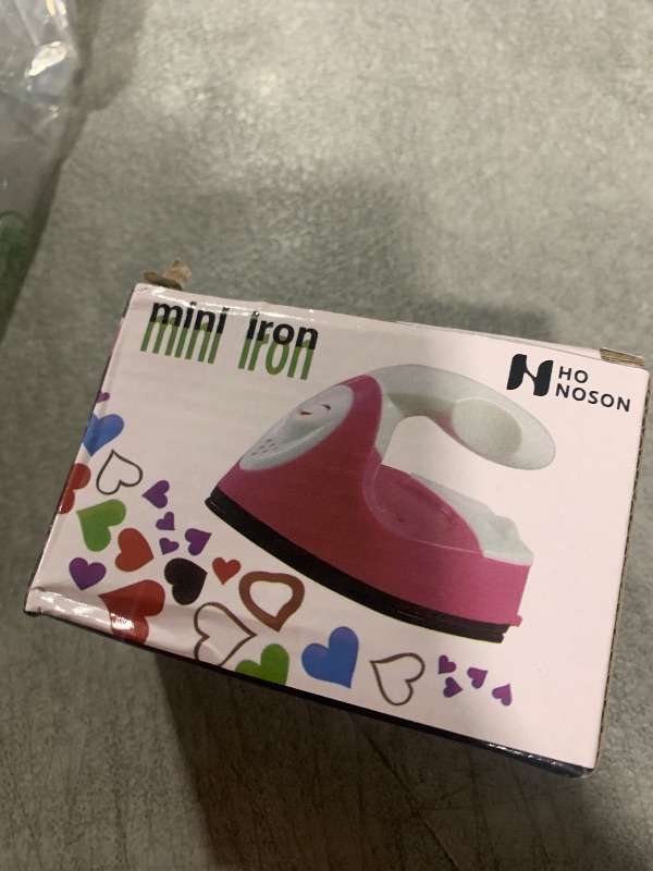 Photo 1 of Mini Craft Iron Portable Handy small Heat Transfer Machine with Charging Base Accessories for DIY Clothes Beads Patch yellow