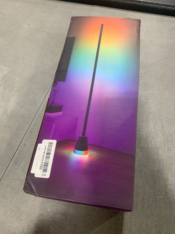 Photo 1 of Torchlet Corner Lamp, Floor Lamp with App and Remote Control, RGB Corner Floor Lamp with 1600 Million DIY Colors, 213+ Sence Modes and Music Modes, Floor Lamps for Living Room, Bedroom