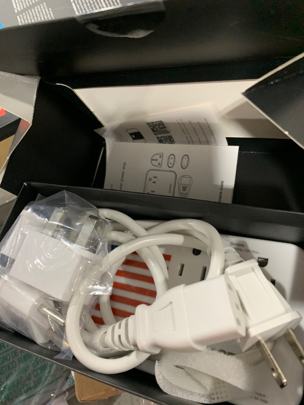 Photo 1 of Upgraded 2200W 220V to 110V Converter for European Travel, Voltage Converter US to Europe for Hair Dryer Straightener Curling Iron, 2500W Adapter with EU/UK/AU/US Plugs for Laptop Camera Cell Phone