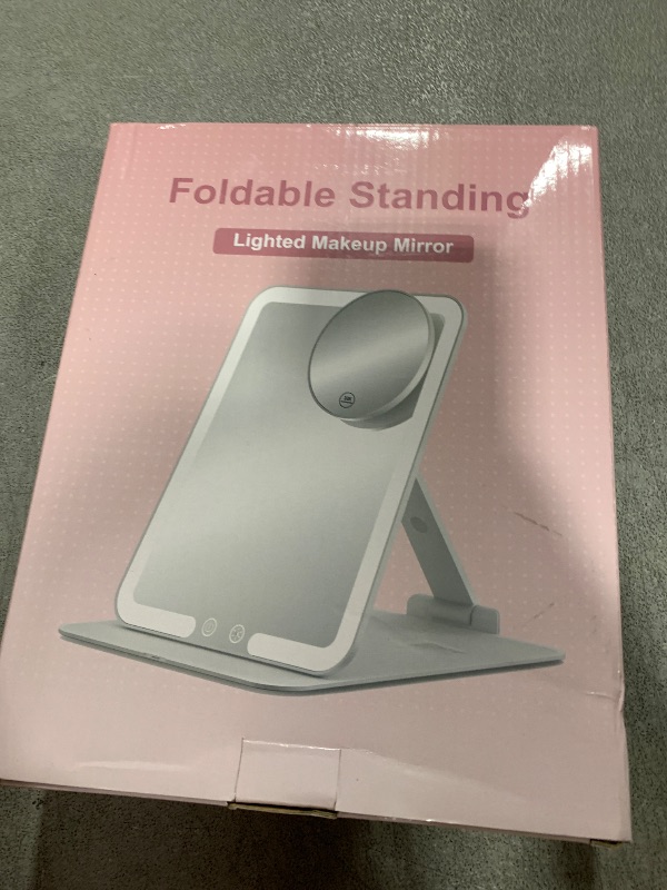 Photo 1 of foldable standing desk mirror