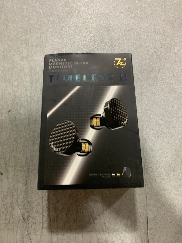 Photo 1 of Linsoul 7Hz Timeless II in Ear Monitor, Upgraded 14.5mm Planar Magnetic Driver IEM, Wired Earbuds, with Tunable Nozzle and 7N OCC IEM Cable for Musician Audiophile (Timeless II)
