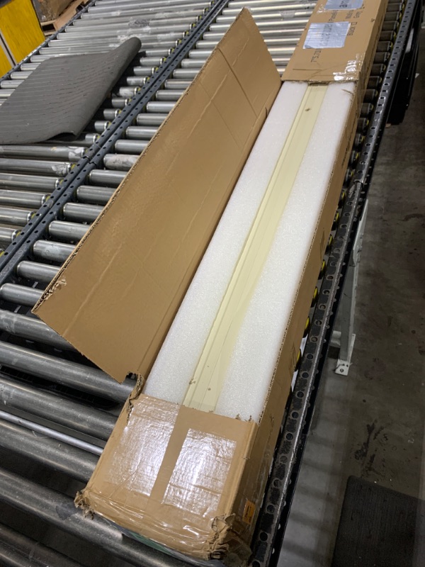 Photo 1 of 97 Inch Wood Wall Panels for Interior Wall Decor Noise Reduction,Fluted 3D Wood Slat Panel