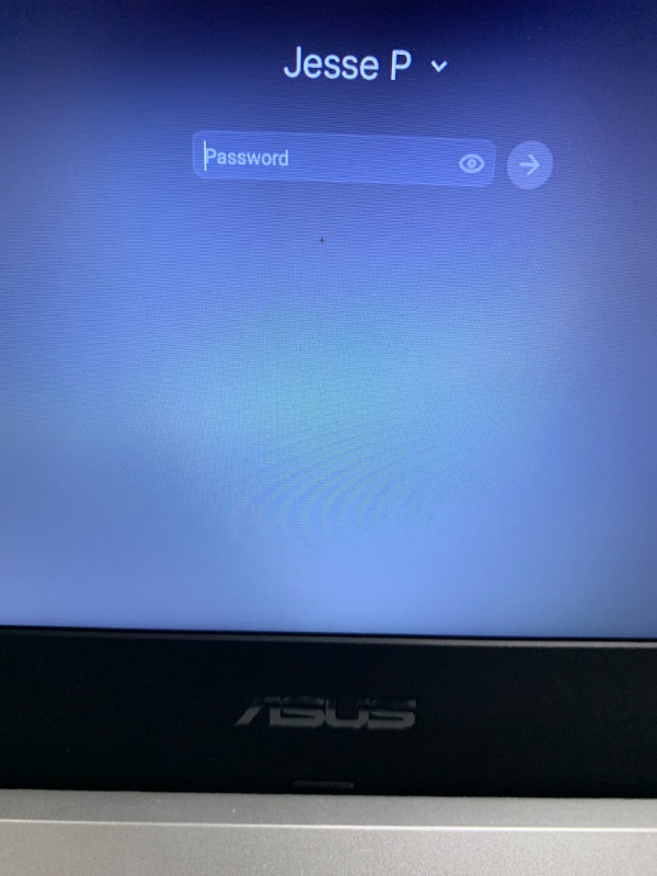 Photo 1 of (PASSWORD LOCKED) ASUS Chromebook CX1, 14" FHD, Intel® Celeron N4500 Processor, 64GB Storage, 4GB RAM