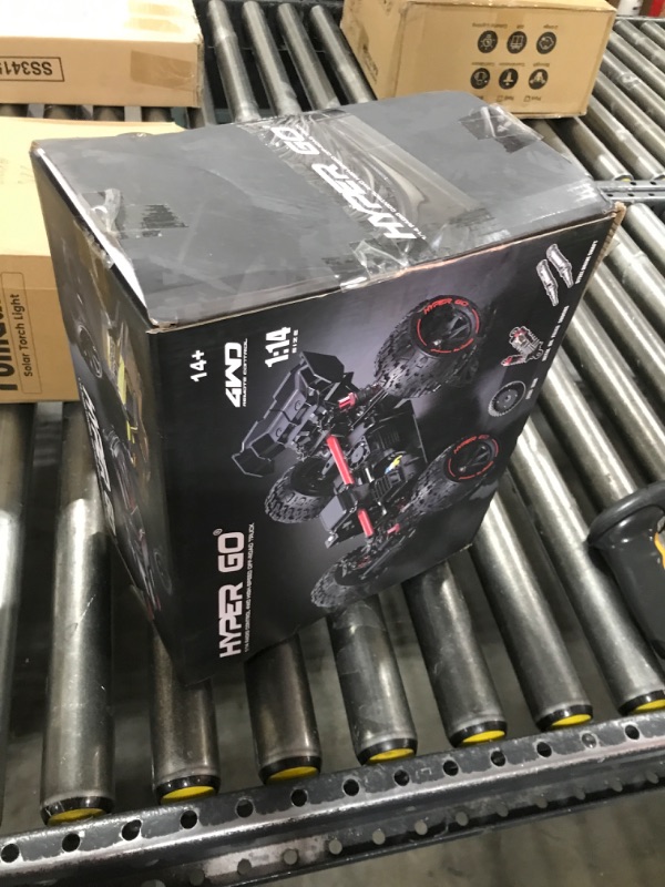 Photo 1 of HYPER GO H14BM 1/14 Brushless RC Cars for Adults Fast 50 mph, RC Trucks 4X4 Offroad Waterproof, Electric Powered High Speed RC Car, Scary Fast Extreme RC Truggy with 3S Battery for Snow Sand