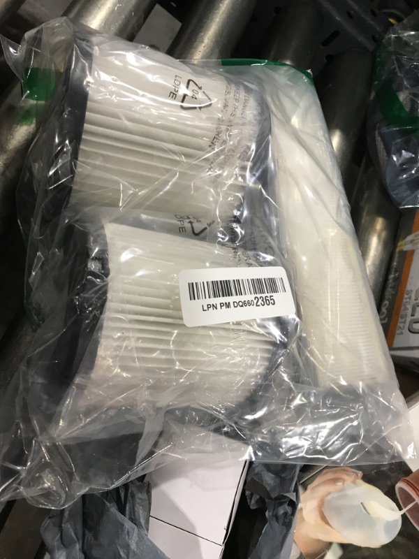 Photo 1 of SaferCCTV Replacement EF6 HEPA Filter and Washable Reusable Cup Filter Vacuum Filter DCF21 Replace#67821, 68931, 68931A, EF91 Compatible with Eureka Airspeed AS1000 Series Upright Vacuum Cleaners (2