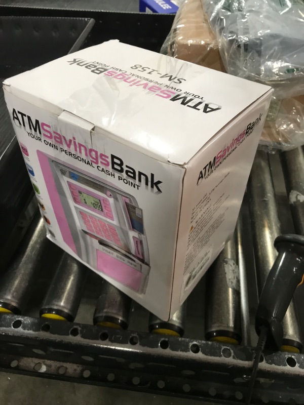 Photo 1 of BKstar ATM Piggy Bank for Real Money for Kids/Boys with Power-Off Memory, Debit Card, Onekey Shutdown, Coin Recognition, Target Setting, Bill Feeder, Balance Calculator, Savings Machine Box