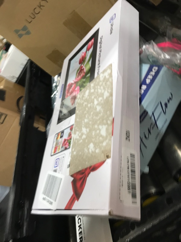 Photo 1 of Uhale 10.1" Digital Picture Frame with 32GB Storage Support SD Card, Electronic Photo Frames with 1280x800 HD IPS Touch Screen, Instantly and Securely Share Memories, Send Wishes from Anywhere