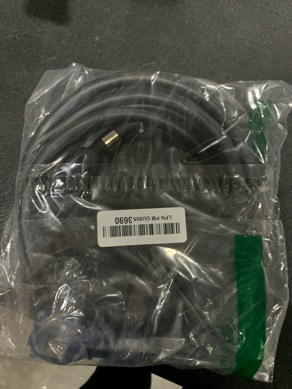 Photo 1 of 10-Feet (3.0 Meter) 20 Amp-250 Volt Nema 6-20P Extension Cord, 12AWG Nema 6-20 Heavy Duty Extension Cable, Nema 6-15/20R T-Blade Cord with Red Indicator Light, Black Color for Air Conditioner Etc.