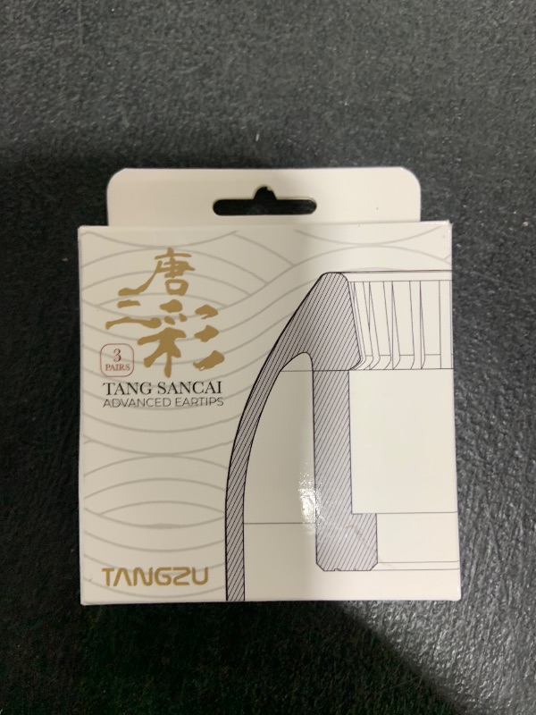 Photo 1 of Linsoul TANGZU Tang Sancai in Ear Monitor Ear Plugs, 3 Pairs, Matte Texture Straight Tooth Grooves Eartips for IEMs, in-Ear Earphone, Audiophile Musician (L)