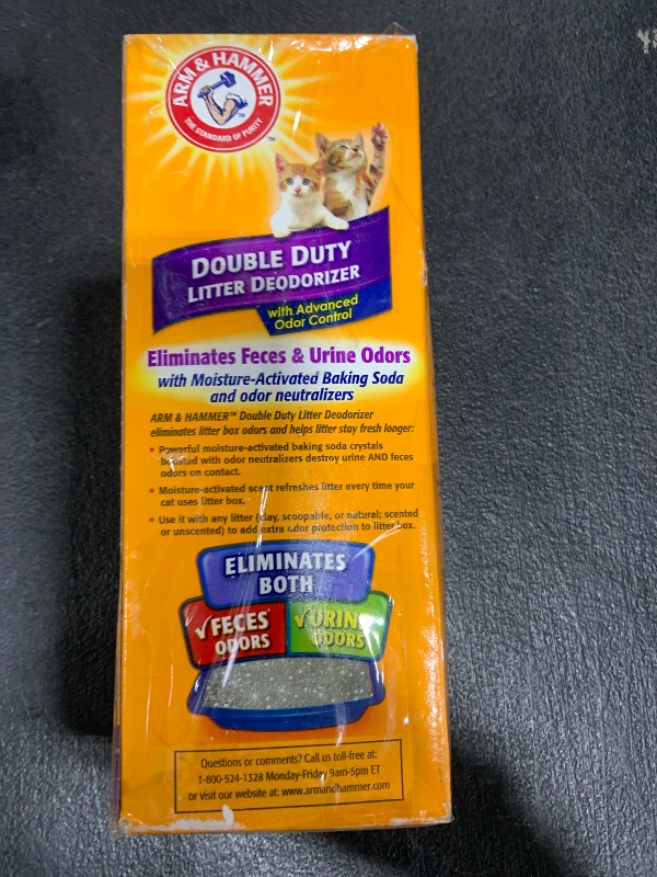 Photo 1 of Arm & Hammer 40015029: Litter Deodorizer Double Duty 30 Oz
