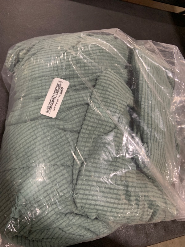 Photo 1 of H.VERSAILTEX 4 Piece Stretch Sofa Covers for 3 Cushion Couch Covers for Living Room Furniture Slipcovers (Base Cover Plus 3 Seat Cushion Covers) Upgraded Thicker Jacquard Fabric (Sofa, Sage)