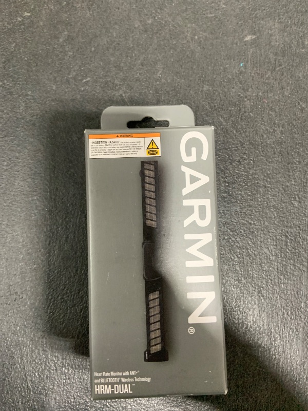 Photo 1 of Garmin HRM-Dual Heart Rate Monitor, Black - 010-12883-00