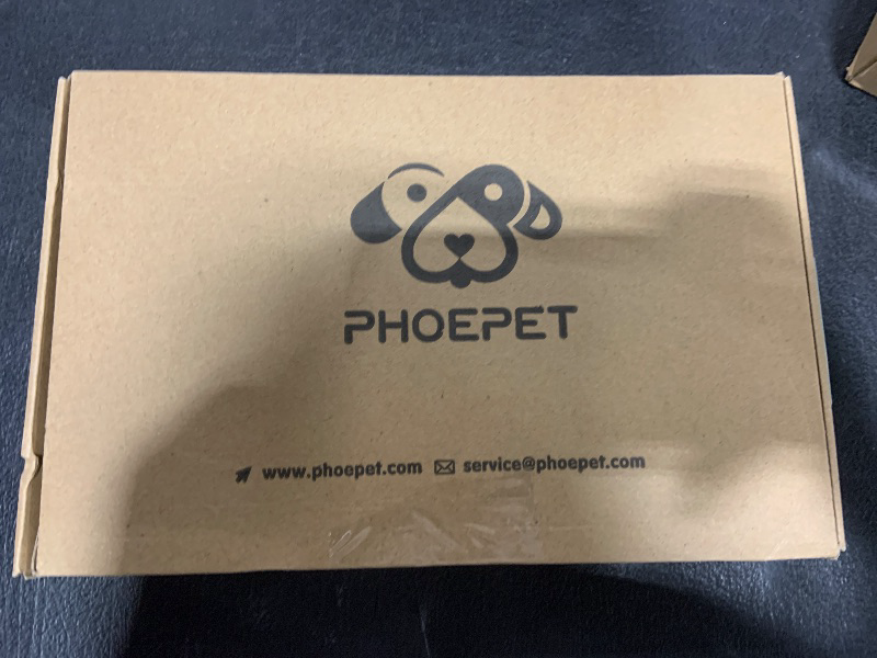 Photo 1 of PHOEPET No Pull Dog Harness, Unique Colors Reflective Adjustable Dog Vest, with Soft Training Handle Metal Clips for Small Medium Large Dogs (Blue Base & Green Straps,L)
