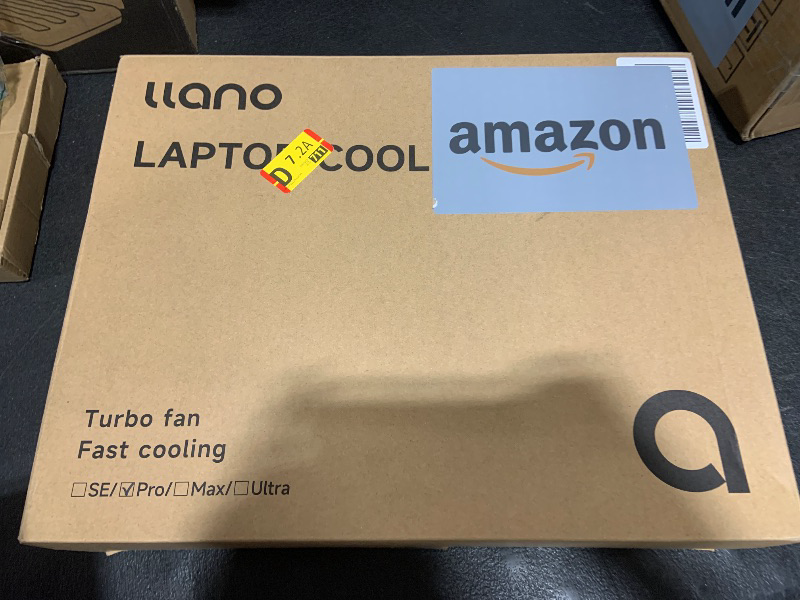Photo 1 of llano V10 Gaming Laptop Cooling Pad, RGB Laptop Cooler Stand with Powerful 4.72 Inch External Turbo Cooling Fan, Fast Cooling Computer 13-17.3in, Button Control, 3 Adjustable Stand, 4-Port USB C&A
