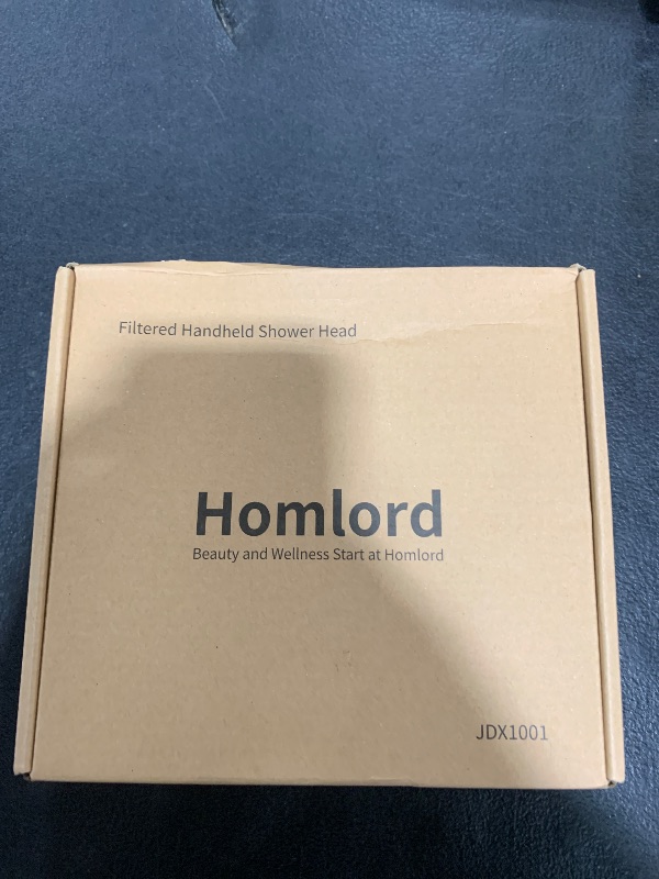 Photo 1 of Homlord Filtered Shower Head with Handheld - High Pressure 6 Modes, 120 Anti-clog Nozzles, Detachable Showerhead with Hard Water Filters, Extra Long 6ft Hose, Power Wash Mode to Clean Bathroom, Pets