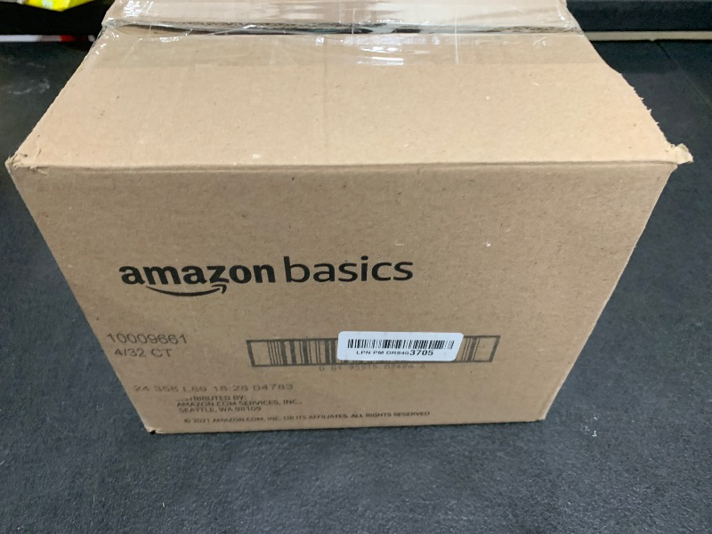 Photo 1 of Amazon Basics Ultra Thin Pads with Flexi-Wings for Periods, Long Length, Super Absorbency, Unscented, Size 2, 128 Count, 4 Packs of 32 (Previously Solimo)
