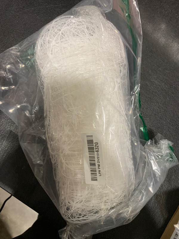 Photo 1 of HHTHH White Trellis Netting 6.5x100 ft Heavy Duty Garden Trellis Netting Polypropylene Plant Support Net for Climbing Vegetables Fruits Flowers