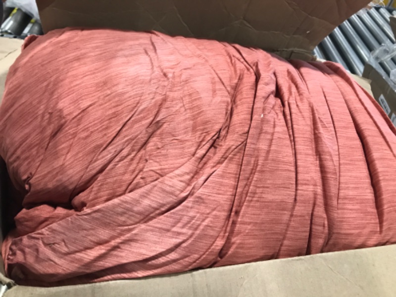 Photo 1 of Bedsure California King Comforter Set - Pink Clay Soft Bedding for All Seasons, Cationic Dyed Bed Set, 3 Pieces, 1 California King Size Comforter (104"x96") and 2 Pillow Shams (20"x36"+2")