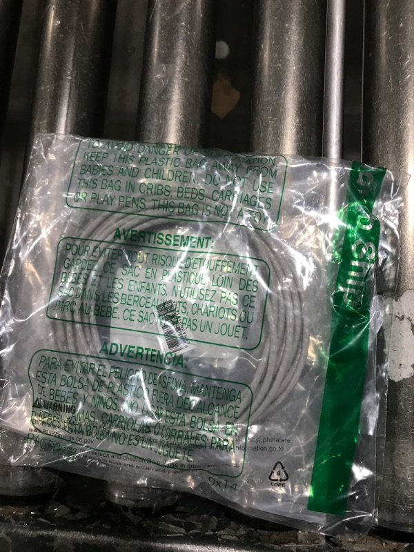 Photo 1 of Monoprice Cat6 14ft Gray Component Level Patch Cable UTP 28AWG 550MHz Pure Bare Copper Snagless RJ45 SlimRun Series Ethernet Cable