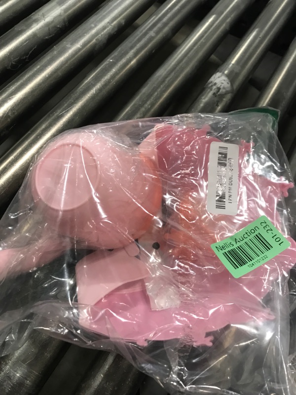 Photo 1 of Baby Shower Cap Shield, Baby bath set shower cap/water cup/massage brush,Visor Hat for Eye and Ear Protection for 0-9 Years Old Children,Cute Crown Shape Makes the Baby Bath More Fun (Pink)