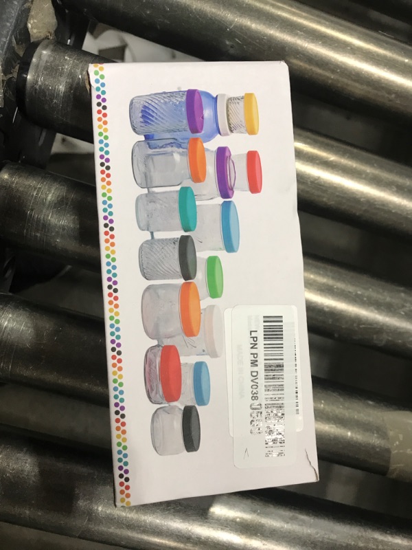 Photo 1 of Jumterlee 9 Pack White Regular Mouth Mason Jar Lids with Silicone Rings, Plastic Mason Jar Lids,Plastic Canning Lids, Fit Ball,Kerr and More (White)