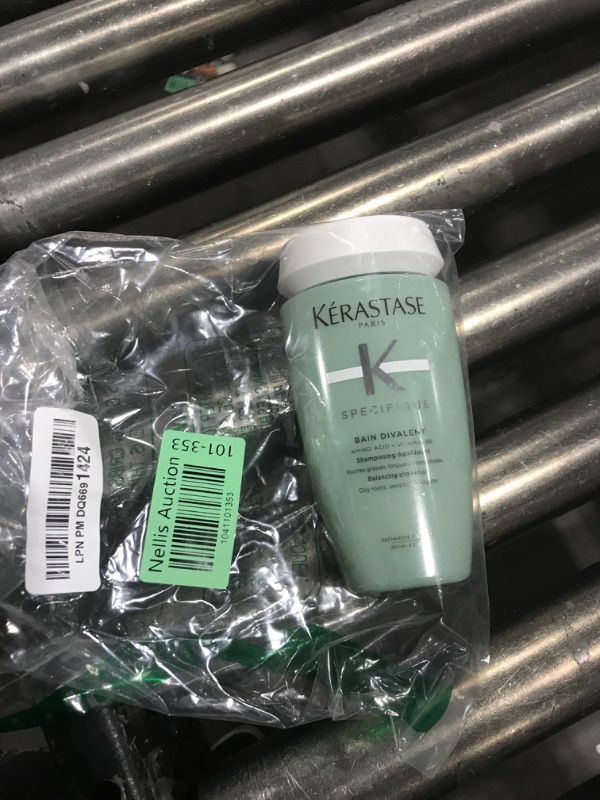 Photo 1 of KÉRASTASE Specifique Balancing Shampoo for Oily Scalp & Hair, Cleanses Oil From Roots and Hydrates Dry Hair Ends