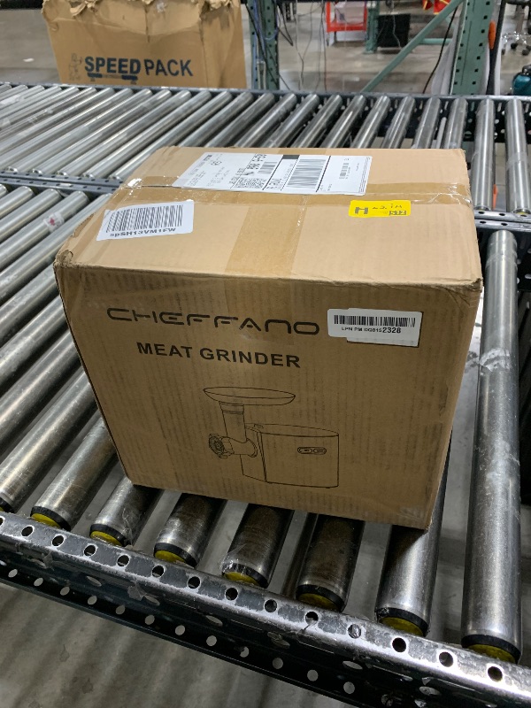 Photo 1 of CHEFFANO Meat Grinder, 2600W Max Stainless Steel Meat Grinder Electric, ETL Approved Heavy Duty Meat Mincer