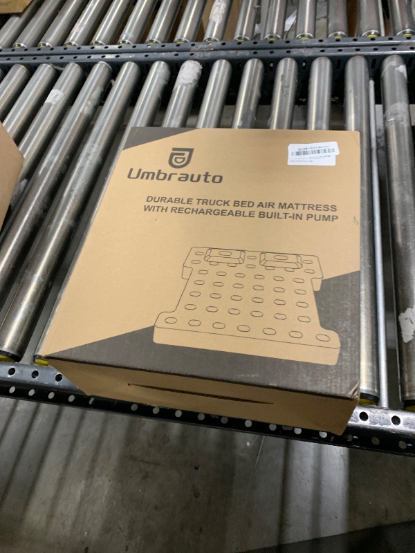Photo 1 of Umbrauto Air Mattress for 5.5-5.8ft Full Size Short Truck Bed, Inflatable Airbed with Rechargeable Pump for Truck Tent Camping