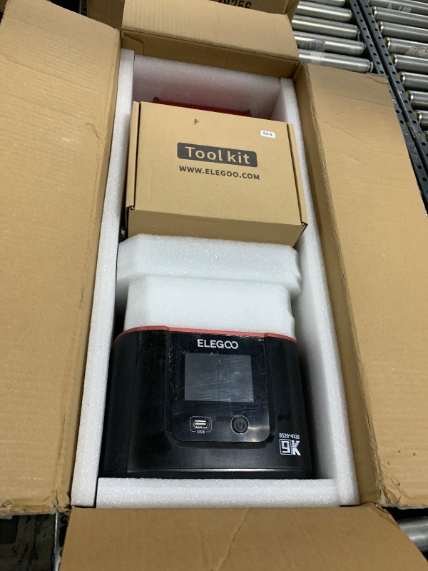 Photo 1 of ELEGOO Mars 4 MSLA 3D Printer with 7" 9K Monochrome LCD, UV Resin Photocuring Printer
