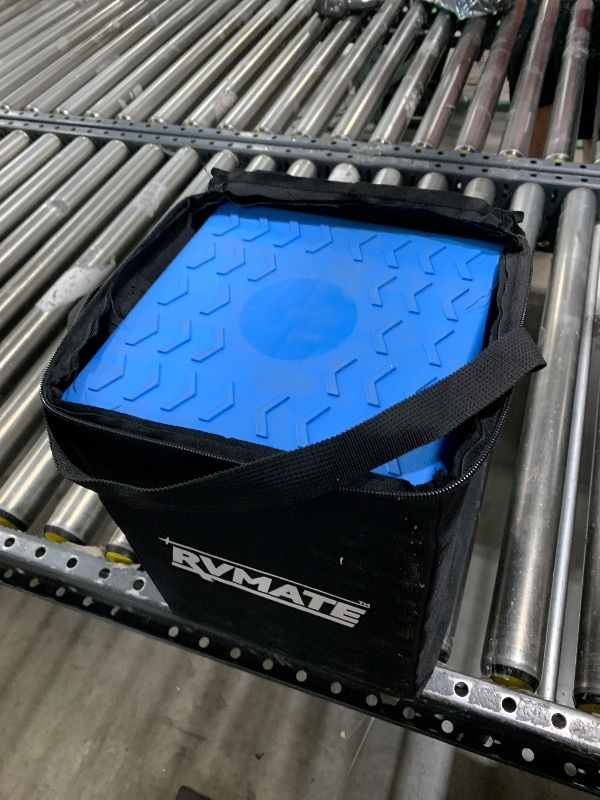 Photo 1 of RVMATE RV Leveling Blocks 12 Pack, Heavy Duty Camper Leveling Blocks, Leveling Blocks for RVs, Reduce Trailer Movement