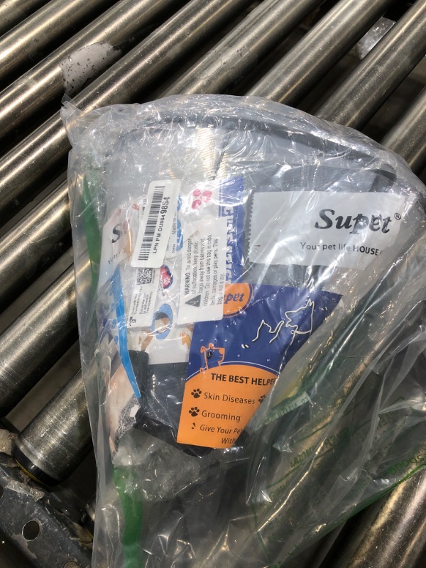 Photo 1 of Supet Dog Cone Collar Adjustable After Surgery, Comfortable Pet Recovery Collar & Cone for Large Medium Small Dogs, Elizabethan Dog Neck Collar Plastic Practical