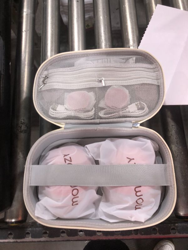 Photo 1 of Momcozy Breast Pump Hands Free Upgraded Mobile Flow | M9, App Discreet Control with Personalized Multi-Modes & 15 Levels, Wearable Breast Pump 24mm, 2 Pack Cozy Red