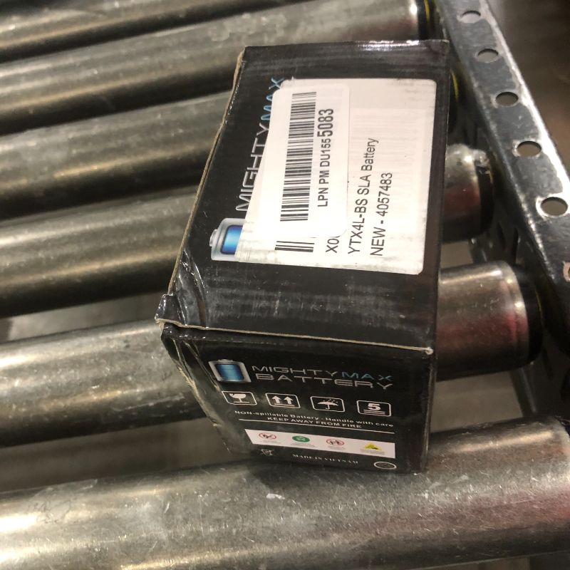 Photo 1 of Mighty Max Battery YTX4L-BS SLA Battery for ATV Quad Dirt/Pit Bike 50/70/110/125 CC Brand Product
