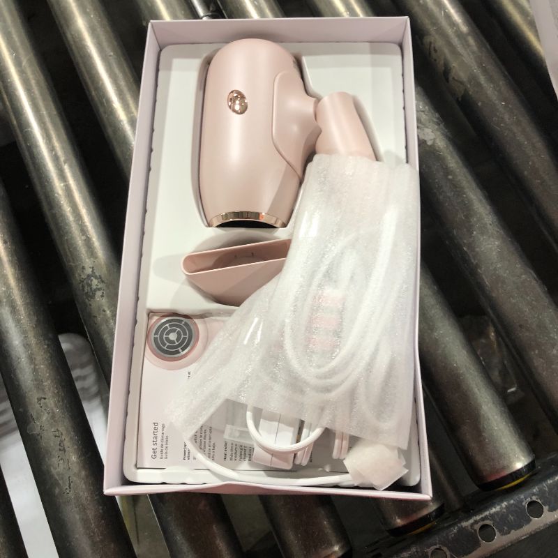 Photo 1 of T3 Afar Lightweight Travel-Size Hair Dryer with Auto Dual Voltage, Folding Handle, Fast Drying, Lightweight and Ergonomic, Frizz Smoothing, Multiple Heat and Speed Combinations