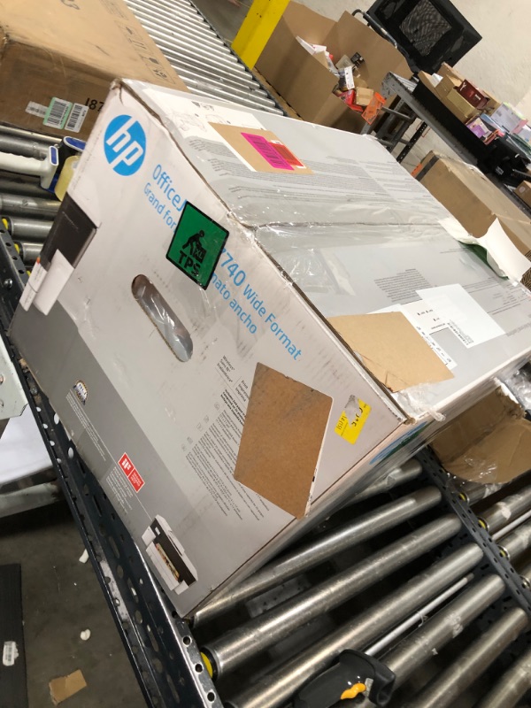 Photo 1 of HP OfficeJet Pro 7740 Wide Format All-in-One Color Printer with Wireless Printing, Works with Alexa (G5J38A), White/Black