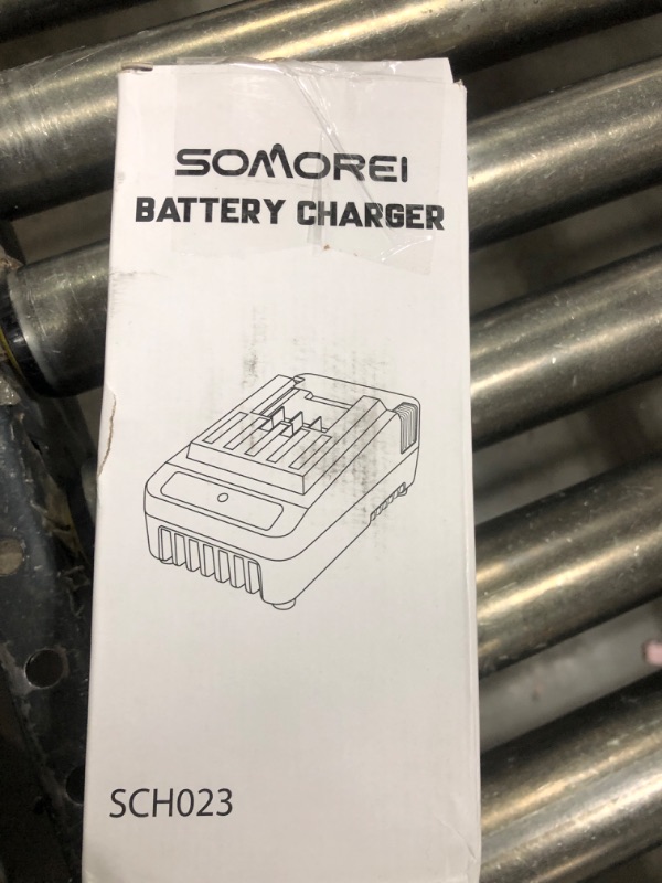 Photo 1 of Somorei Battery Charger for Model YS-750, Replacement Accessories for 20V Cordless Leaf Blower (Only Charger Not Included Battery)
