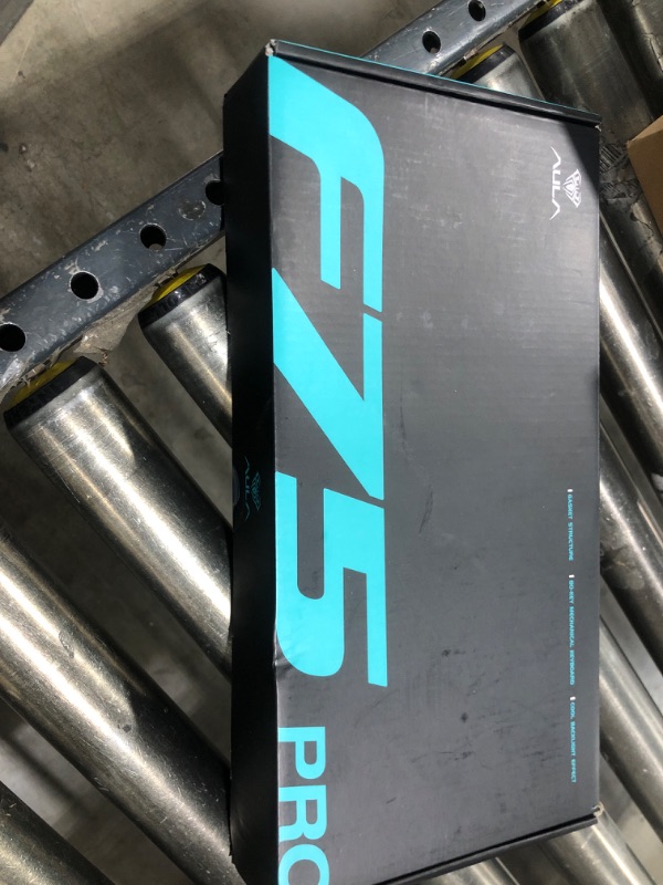 Photo 1 of AULA F75 Pro Wireless Mechanical Keyboard,75% Hot Swappable Custom Keyboard with Knob,RGB Backlit,Pre-lubed Reaper Switches,Side Printed PBT Keycaps,2.4GHz/USB-C/BT5.0 Mechanical Gaming Keyboards