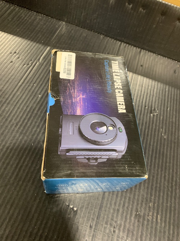 Photo 1 of Caupureye Time Lapse Camera for Outdoor Contruction - Timelapse Camera with Infrared Positioning & LED Light, 180 Days Shooting, 1080P AVI Videos & Photos for Cooking, Plant Growth, Landscape(64GB)
