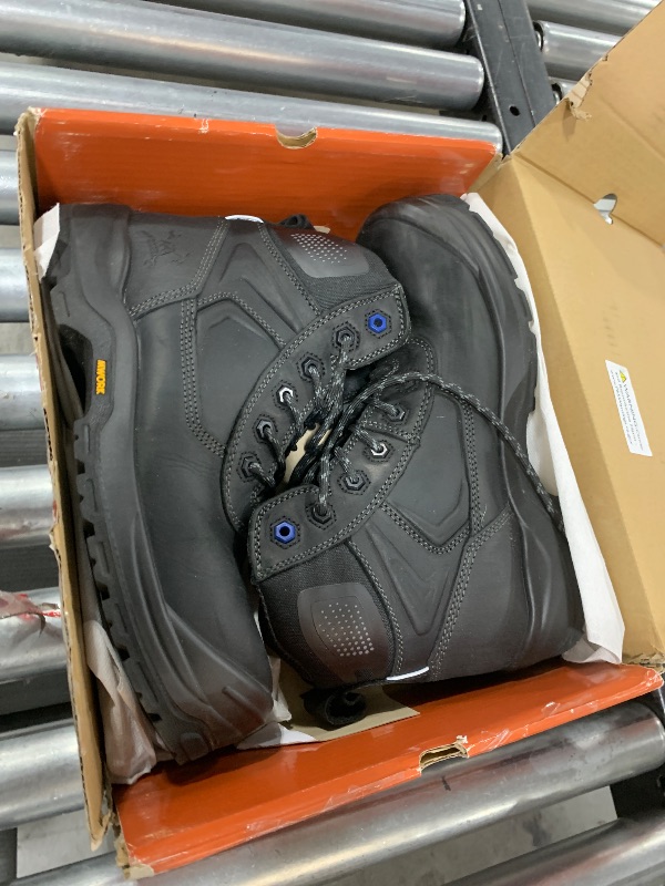 Photo 1 of MWORK 6" Safety Work Boots For Men Water Resistant Composite Toe Puncture Resistant EH Non Slip No Metal ASTM F2413-18 Work & Utility Anti-Fatigue MW9276