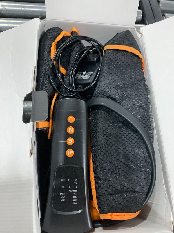Photo 1 of ITCPRL Leg Massager with Heat and Compression, Foot Calf & Thigh Massage for Circulation and Pain Relief, Leg Compression Massager with Handheld Controller 3 Intensities 6 Modes - FSA HSA Eligible