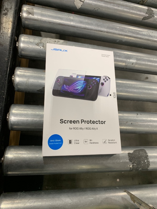 Photo 1 of JSAUX ROG Ally Screen Protector 2-Pack, Anti Glare 9H Hardness Tempered Glass with Guiding Frame, 7 inch Anti-Scratch Screen Protector for ASUS ROG Ally X 2024