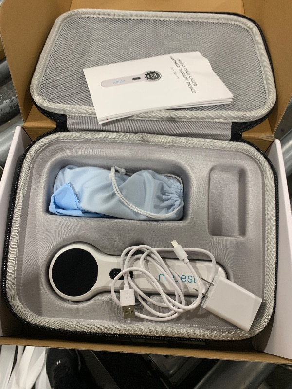 Photo 1 of Mibest Cold Laser Therapy Device for Vet - Red Light Therapy for Dogs and Cats - Infrared Light Therapy Targets Joint and Muscles - Pain Relief, Arthritis, Spinal, Wound Healing (4x808nm + 12x650nm)