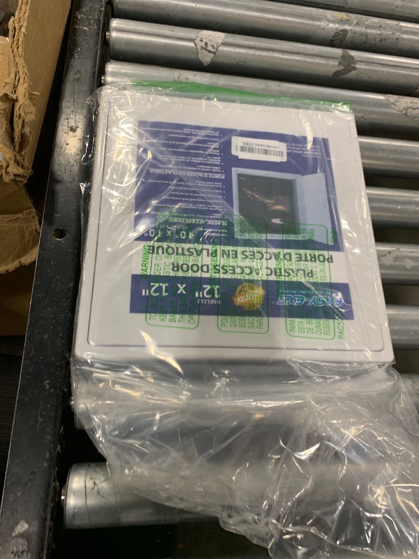 Photo 1 of EASY-EXS Access Panel 12x12 with Door (Max Service Opening 10x10) Plastic White (Regular 12"x12")