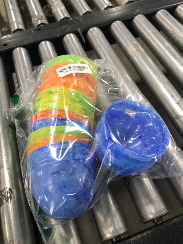 Photo 1 of JOYIN 6 Pcs Large Marble Easter Eggs, 6 Inches Jumbo Plastic Eggs Fillable for Easter Themed Hunt Basket Stuffers Fillers Filling Treats Party Favor Classroom Prize Supplies