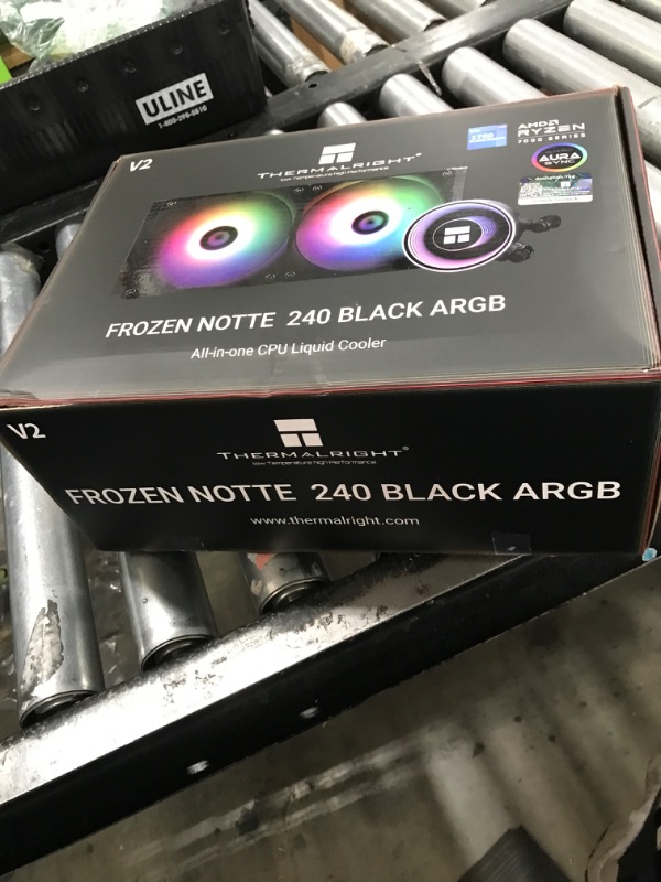 Photo 1 of Thermalright Water Cooler Frozen Notte 240 Black ARGB-1200/1700/AMD