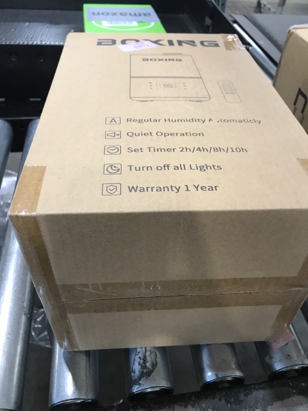 Photo 1 of BOXING Warm and Cool Mist Humidifiers for Bedroom Large Room Home, Air Humidifier with Remote, Top Fill Ultrasonic Diffuser Humidifier with humidistat,Quiet Sleep Bedside Nightstand,Timer,Filter,4.5L