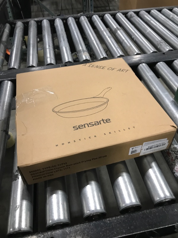 Photo 1 of SENSARTE 12.5 Inch Nonstick Frying Pan Skillet, Swiss Granite Coating Omelette Pan, Healthy Stone Cookware, PFOA Free
