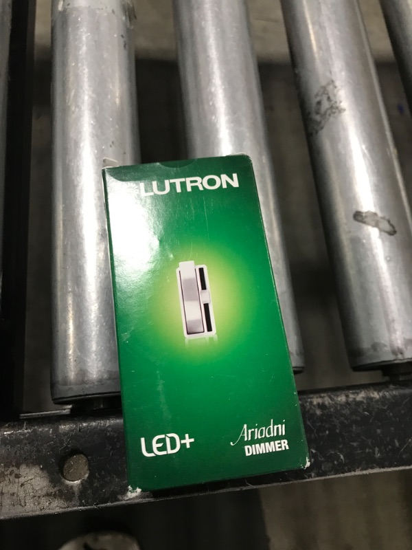 Photo 1 of Lutron Ariadni/Toggler LED+ Dimmer Switch for Dimmable LED, Halogen and Incandescent Bulbs, 150 Watt, Single-Pole or 3-Way, AYCL-153P-WH, White