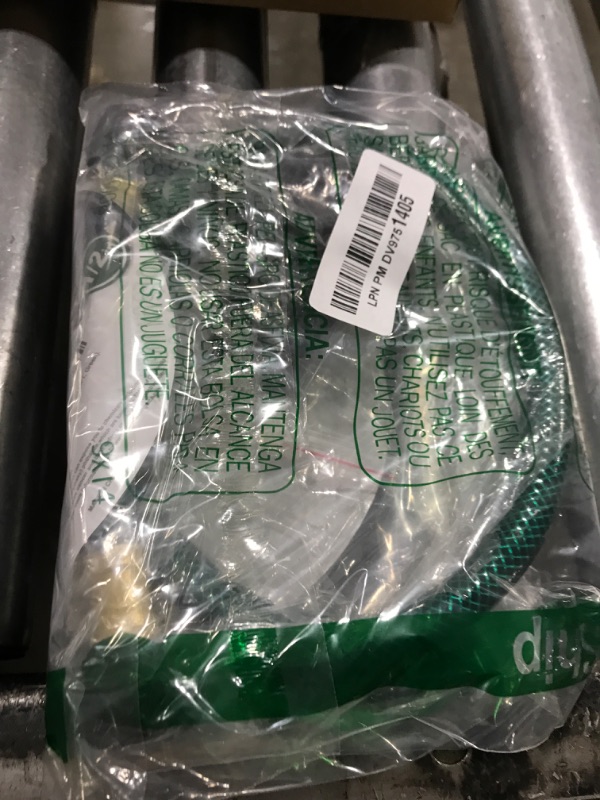 Photo 1 of Garden Hose No Leaking for Watering: No Kink and Lightweight - 1/2" Water Hoses 2 FT with Fittings for Outdoor and Yard