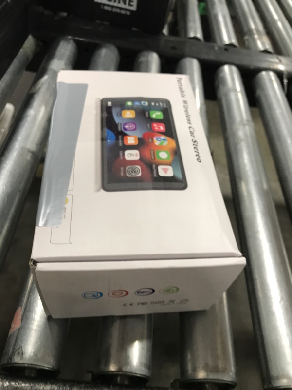 Photo 1 of Apple Carplay Screen for Car, 7" HD Portable Car Stereo Touch Screen with Wireless Android Auto, Backup Camera, Car Audio Receivers with Voice Control, Mirror Link, Bluetooth, GPS Navigation